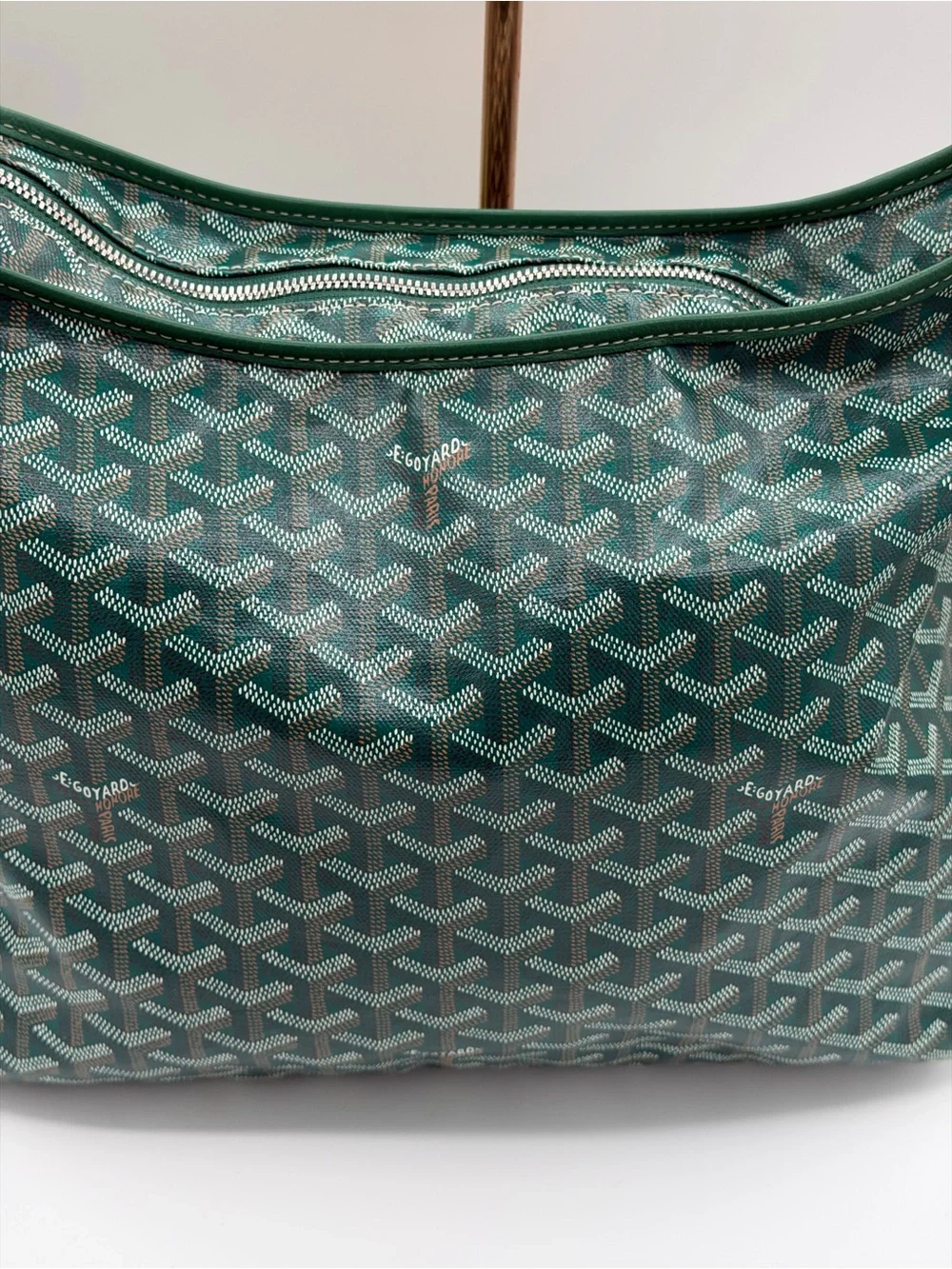 Goyard Boheme Rare Green Goyard line hobo  Shoulder Bag with pouch🔥